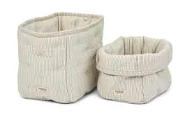 101-364-09-STORAGE BAGS(2 PK)-Blue Stone Stripe