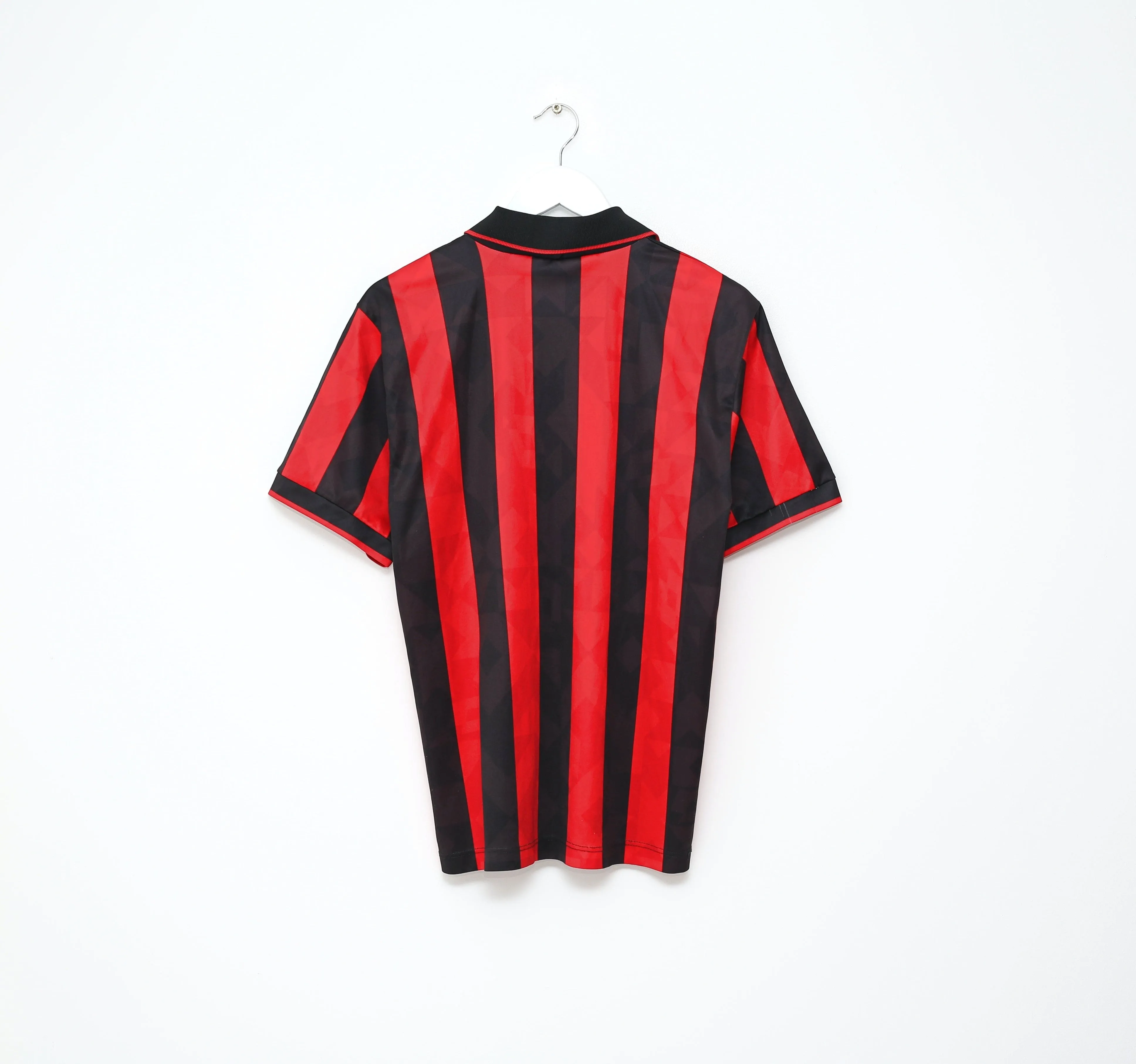 1993/94 AC MILAN Vintage Lotto Home Football Shirt Jersey (M)