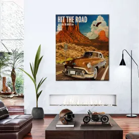 66 Desert Cruise Wall Art