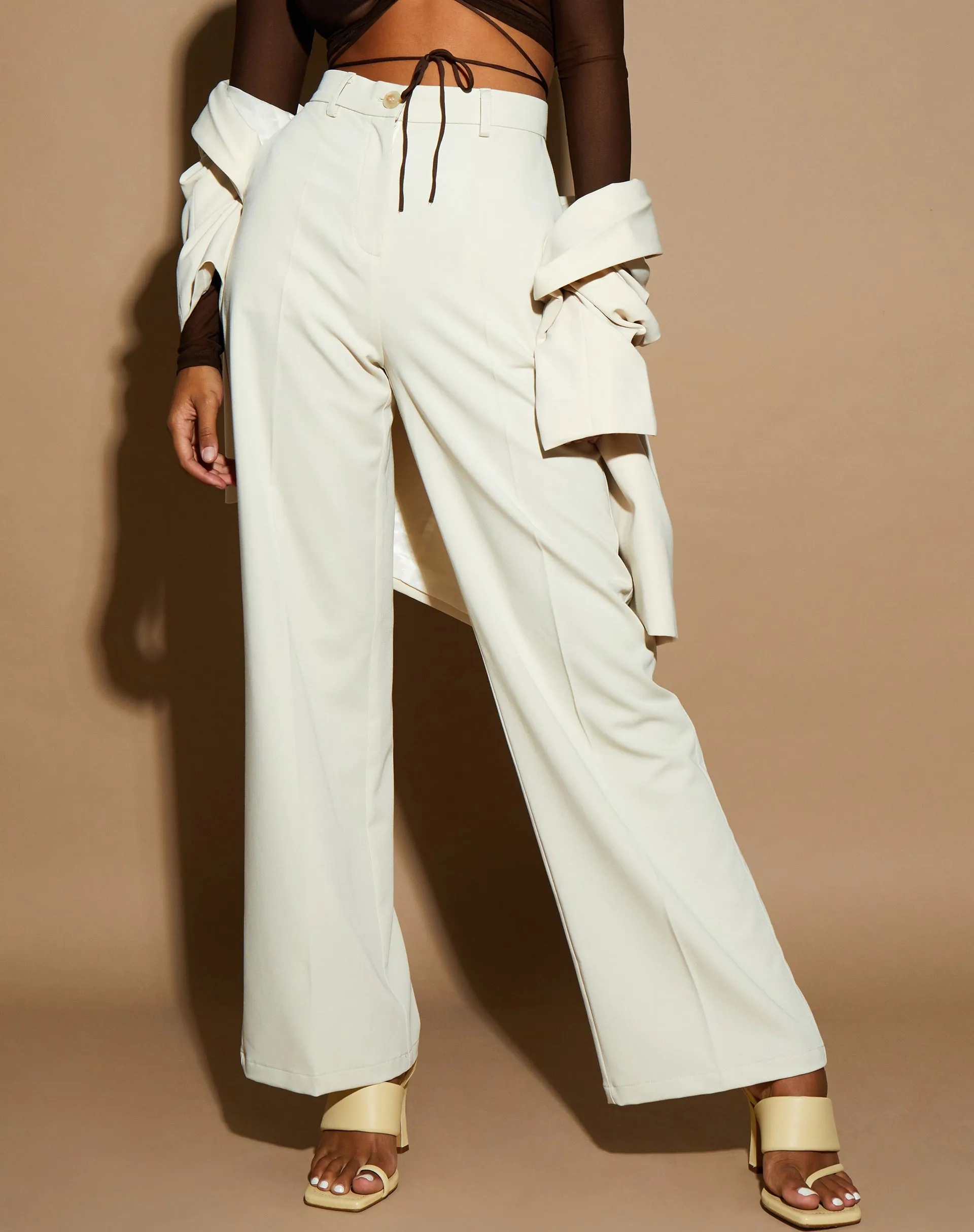 Abba Trouser in Cream