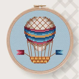 Air Balloon 2 - PDF Counted Cross Stitch Pattern