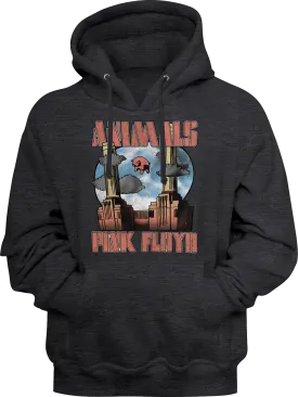 Animals Pink Floyd Heather Hoodie