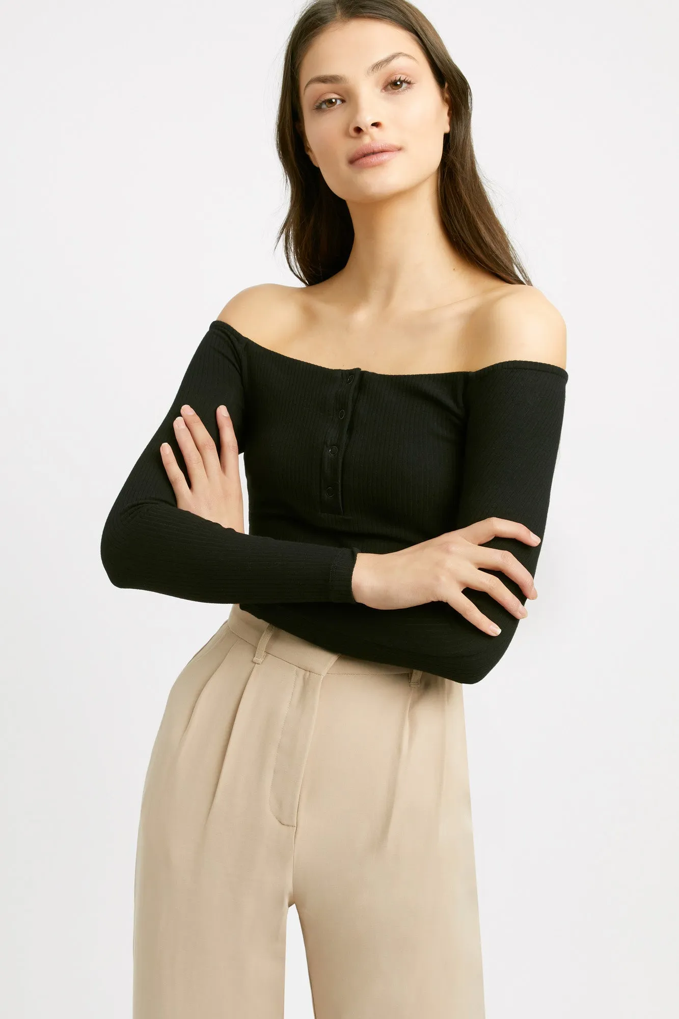 Bastille Off Shoulder Top