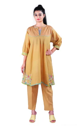 Beige kurta