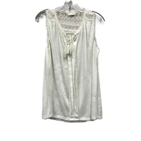 Beige Top Sleeveless By Mystree, Size: S