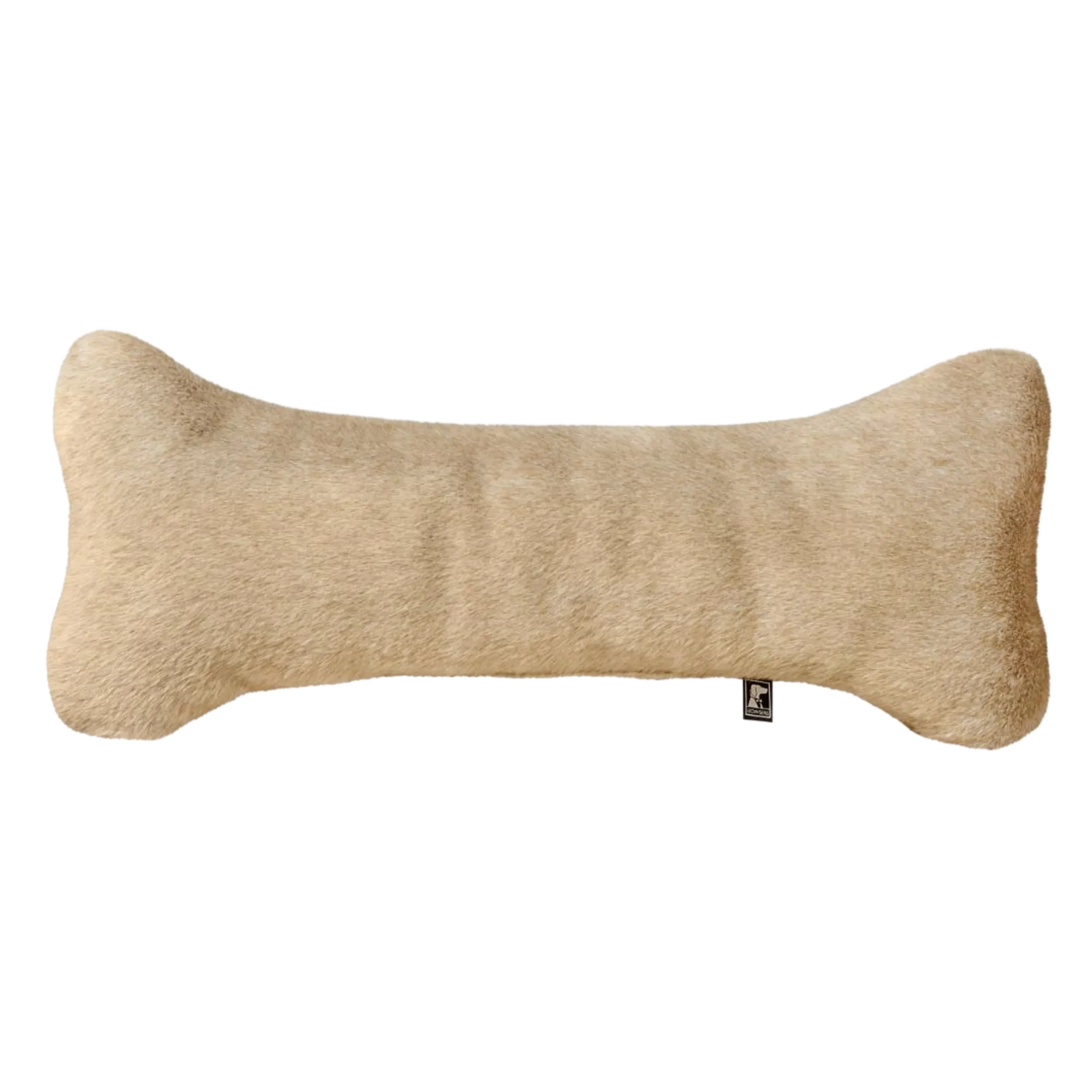 Bumper Bone Pillow | Fawn Sheepskin Faux Fur