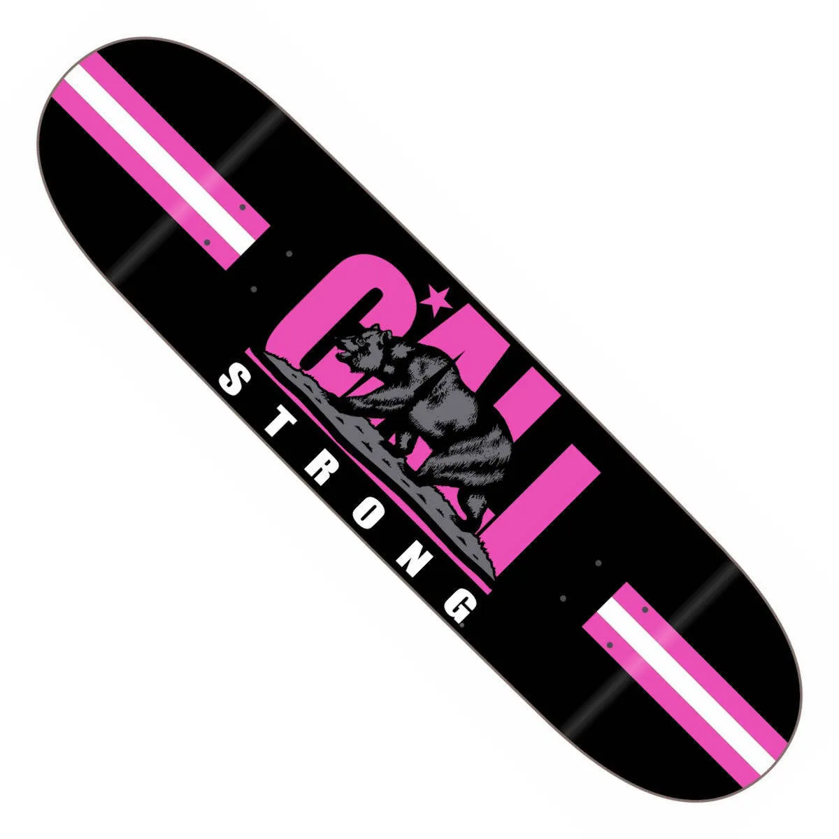 CALI Strong Original Pink Skateboard Trick Deck