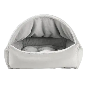 Canopy Burrow Bed | Cloud Sheepskin Faux Fur