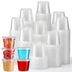 Clear 5.5oz Portion Cup, 50pcs/bag, 50bags/ctn