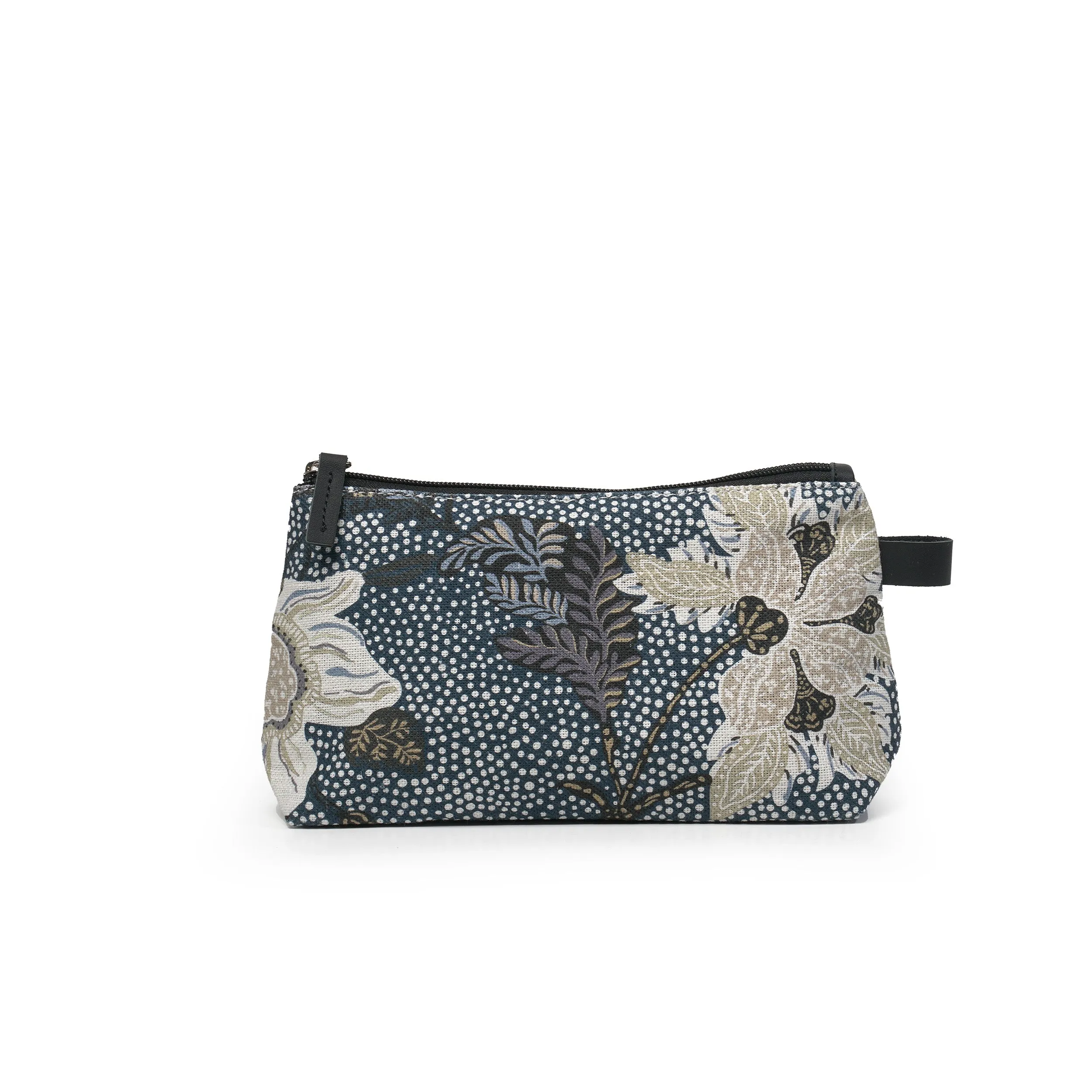 Cosmetic Bag | Denim Blue | Linen