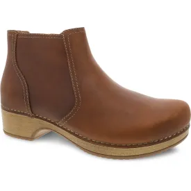 Dansko Barbara Boot - Tan Oiled Pull Up Leather