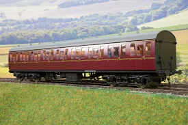 Darstaed D23-6-1 7mm Finescale O Gauge BR 57' Mk1 Suburban Second Open (SO) Coach, BR Lined Maroon