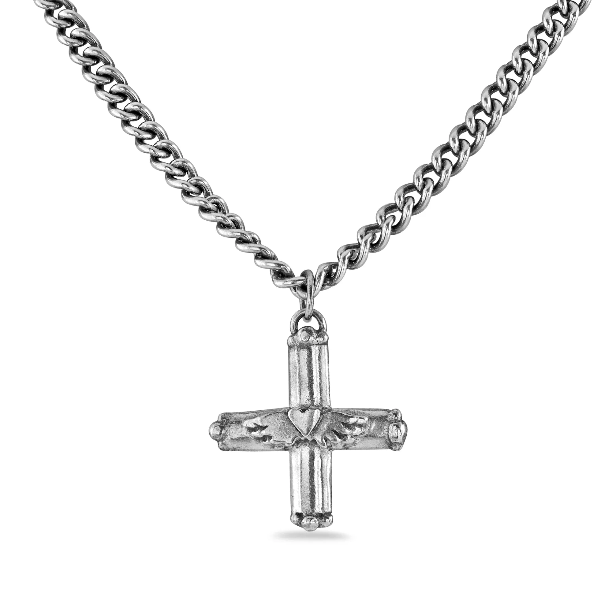 Etruscan Cross Necklace