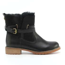 Hazel - Sheepskin Dress Boot