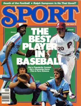 June 1983 Sport Cover (Andre Dawson, Gary Carter, Mike Schmidt and Robin Yount)