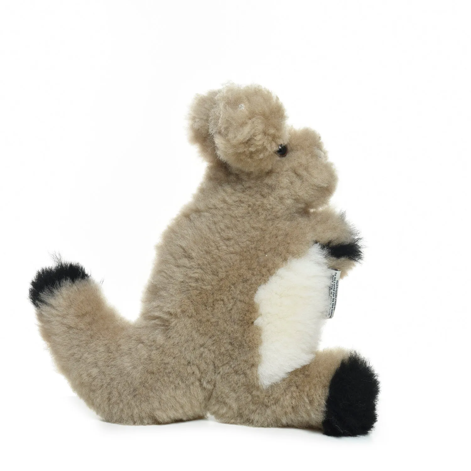 Mala the Wallaby-Brown Kangaroo - Sheepskin Toy for Babies - 100% Premium Soft Australian Lambskin