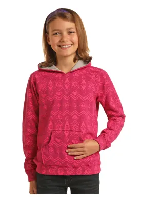 Panhandle Slim Kids' Southwestern Hoodie Cloth Jacket