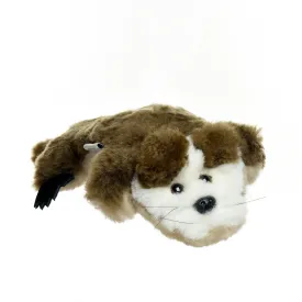 Sandee the Sea Otter - Sheepskin Toy for Babies - 100% Premium Soft Australian Lambskin