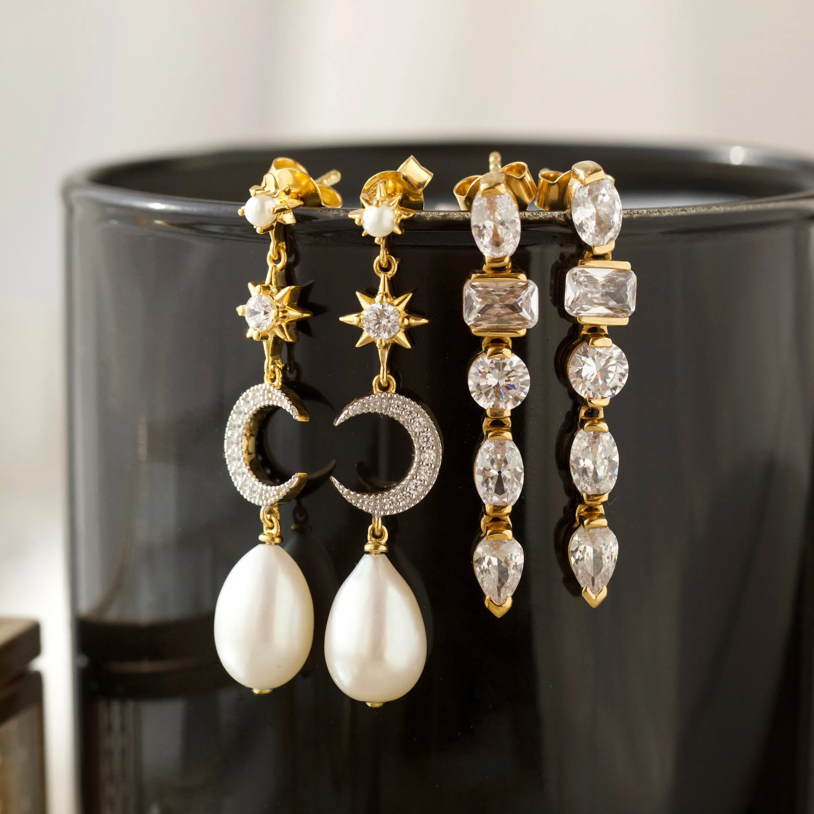 Statement Vintage Drop Earrings