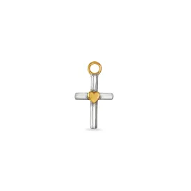 Tiny Cross Charm